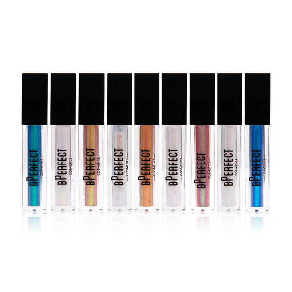 BPerfect GLAMOUR GLITTER LIQUID EYESHADOWS – DUO SHIFT COLLECTION nestemäiset luomivärit