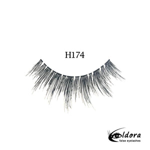 Eldora H174 Human Hair False Lashes