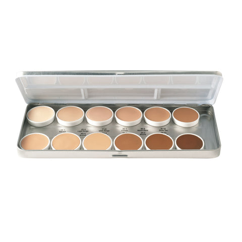 Ben Nye LFP-12 Essential Matte HD Foundation Palette