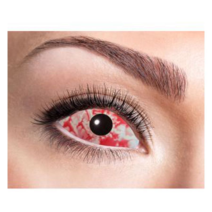 z-s18 Sclera Red Lava piilolinssit