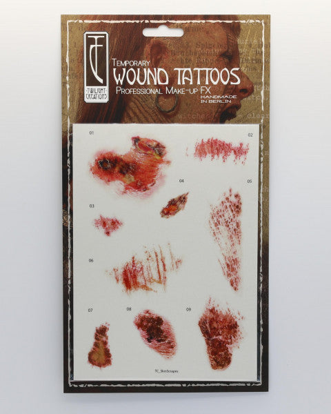 Skin Scrapes 1 - Tattoo Transfer