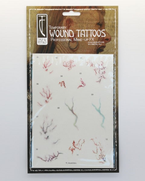 Vessel veins - Tattoo Transfer  