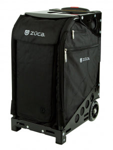 ZÜCA Pro Artist Black meikkipakki pyörillä (musta) 32L