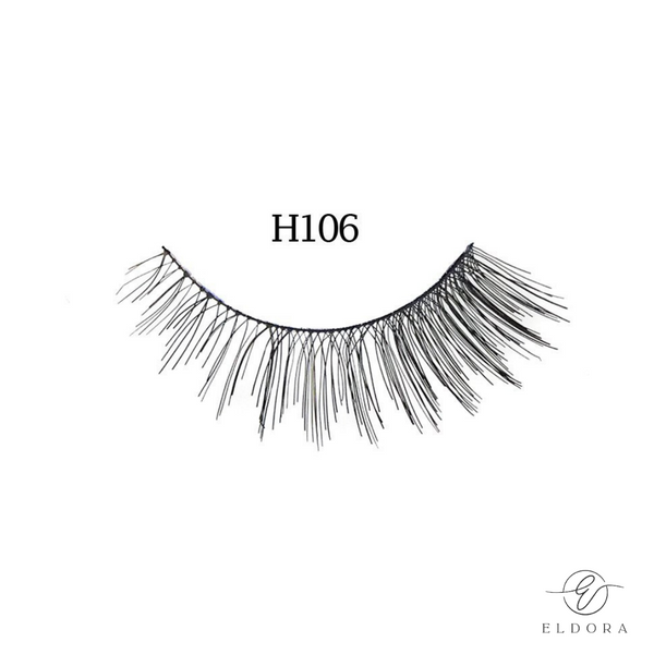 Eldora H106 Human Hair False Lashes