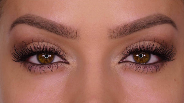 Eldora H151 Human Hair False Lashes ripset