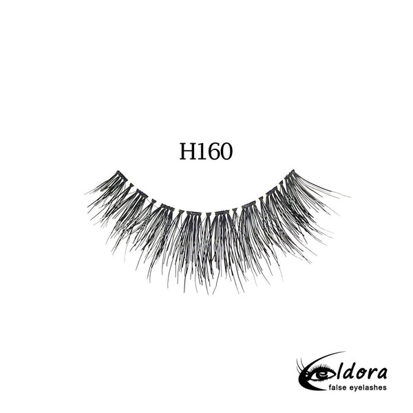 Eldora H160 Human Hair False Lashes ripset