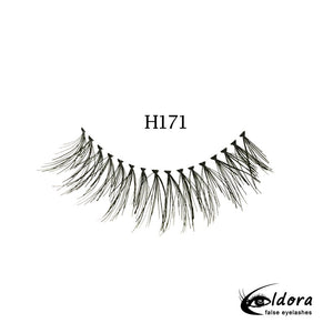 Eldora H171 Human Hair False Lashes