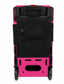 ZÜCA Pro Artist Oxford/Neon Pink meikkipakki pyörillä (musta/neon pinkki) 32L