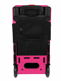 ZÜCA Pro Artist Oxford/Neon Pink meikkipakki pyörillä (musta/neon pinkki) 32L