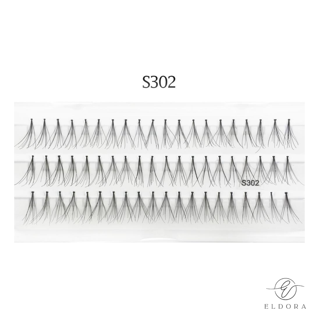 Eldora S302 individual lashes (15.5 mm)