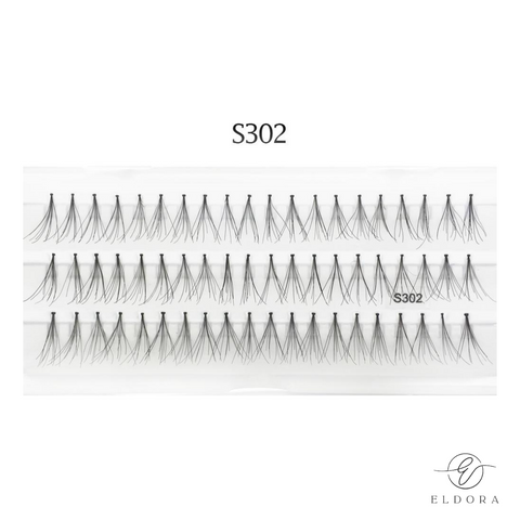 Eldora S302 individual lashes (15.5 mm)