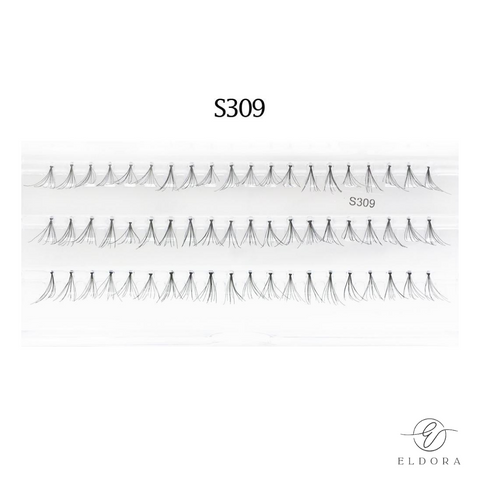 Eldora S309 individual lashes (10.5 mm)