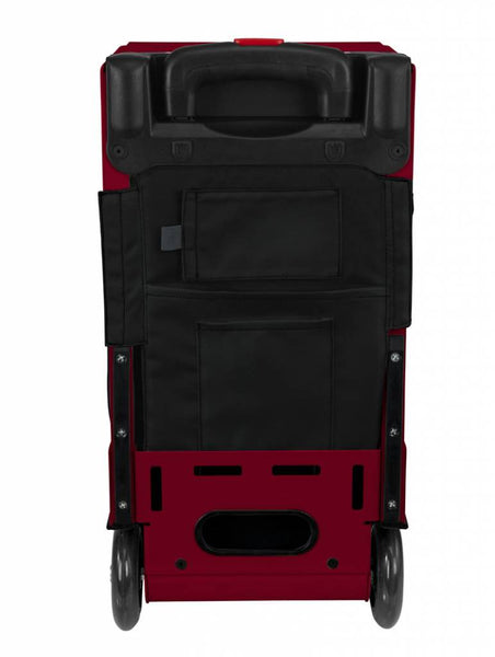 ZÜCA Pro Artist Oxford Candy Red meikkipakki pyörillä (punainen) 32L